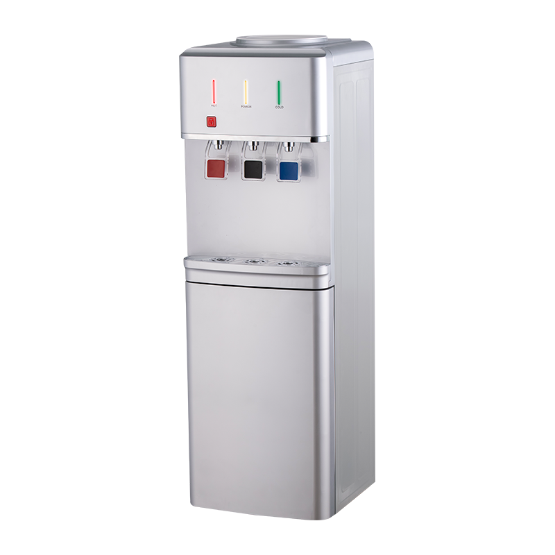 Dispensador de agua vertical plateado de tres salidas YR-2509/YLR-2509/YLR-2509Y